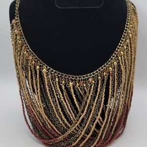 Elegant Multicolor Beaded Necklace